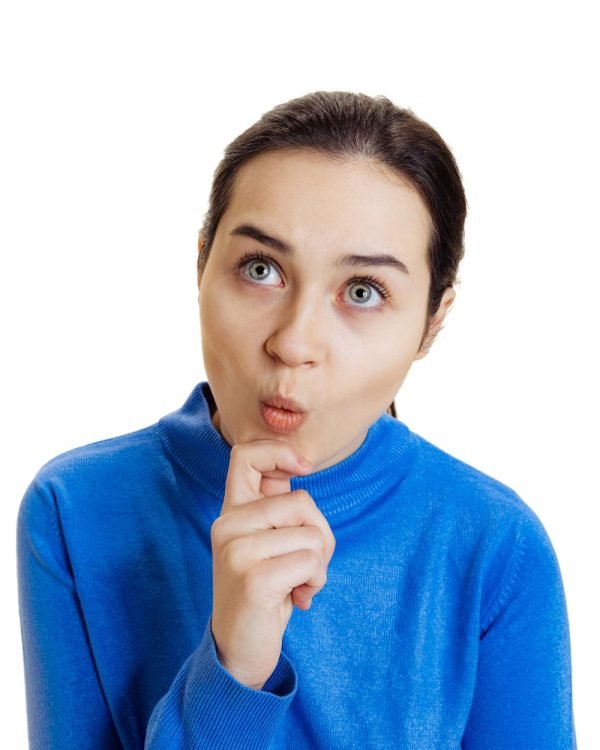 portrait-young-emotive-girl-blue-sweater-isolated-white-background